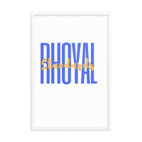 Rhoyal Standards Framed poster