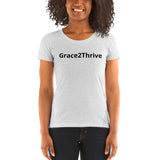 Grace2Thrive Inspirational Ladies' short sleeve t-shirt