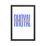 Rhoyal Standards Framed poster