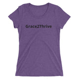 Grace2Thrive Inspirational Ladies' short sleeve t-shirt