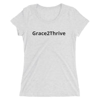 Grace2Thrive Inspirational Ladies' short sleeve t-shirt