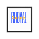 Rhoyal Standards Framed poster