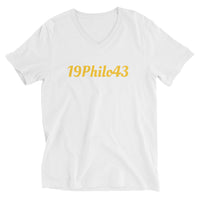 Philo Affiliate Short Sleeve V-Neck T-Shirt