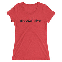 Grace2Thrive Inspirational Ladies' short sleeve t-shirt