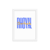 Rhoyal Standards Framed poster