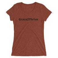 Grace2Thrive Inspirational Ladies' short sleeve t-shirt