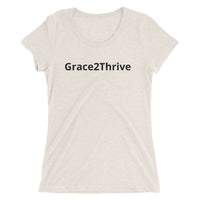 Grace2Thrive Inspirational Ladies' short sleeve t-shirt