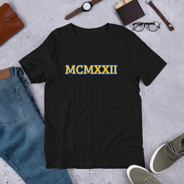 1922 (Roman Numerals)Short-Sleeve T-Shirt