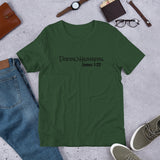 Doer> Hearer Unisex T-shirt