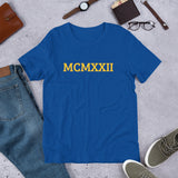 1922 (Roman Numerals)Short-Sleeve T-Shirt