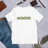 1922 (Roman Numerals)Short-Sleeve T-Shirt