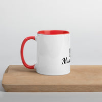 Music is Life Mug with Color Inside